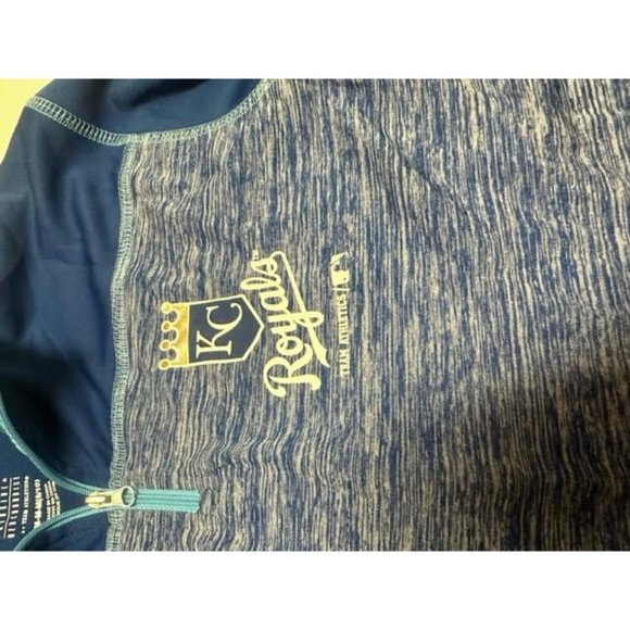 Genuine Merchandise Team Athletics Kansas City Royals Kids Size 10/12 M Shirt 1/ - Picture 4 of 6